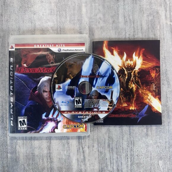 Devil May Cry 4 PS3 Playstation 3 Game Complete Tested And Works - Picture 1 of 4